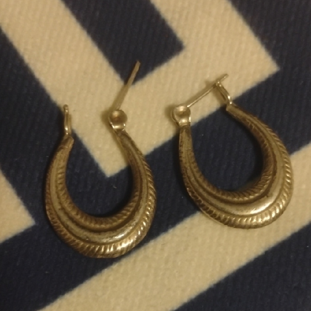 🌺Chic Sterling Silver 925  Hoop Earrings🌺